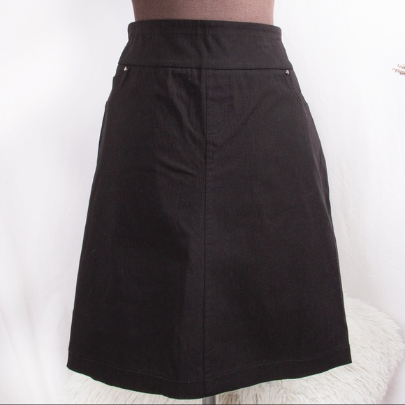 NWT Counterparts Black Midi Skirt - Picture 5 of 5